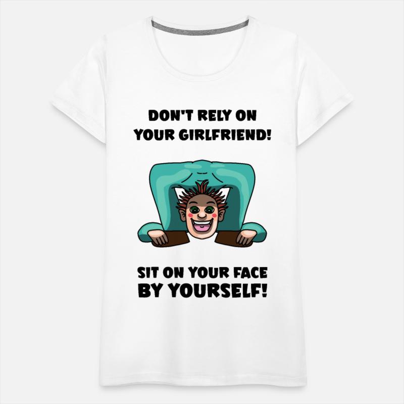 A man who tries to sit on his own face