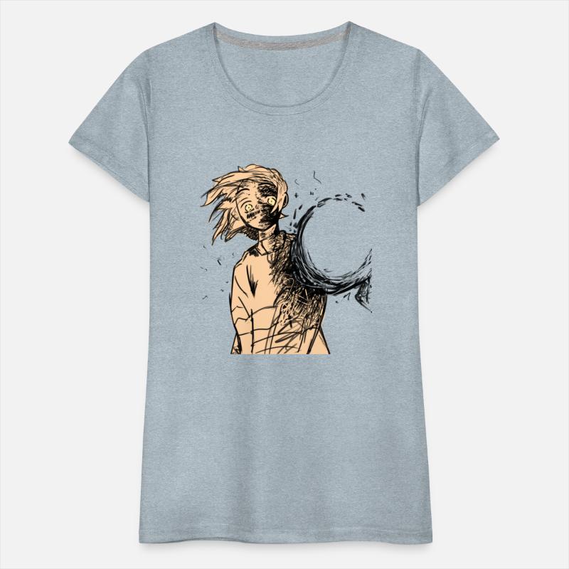 A surprised anime boy