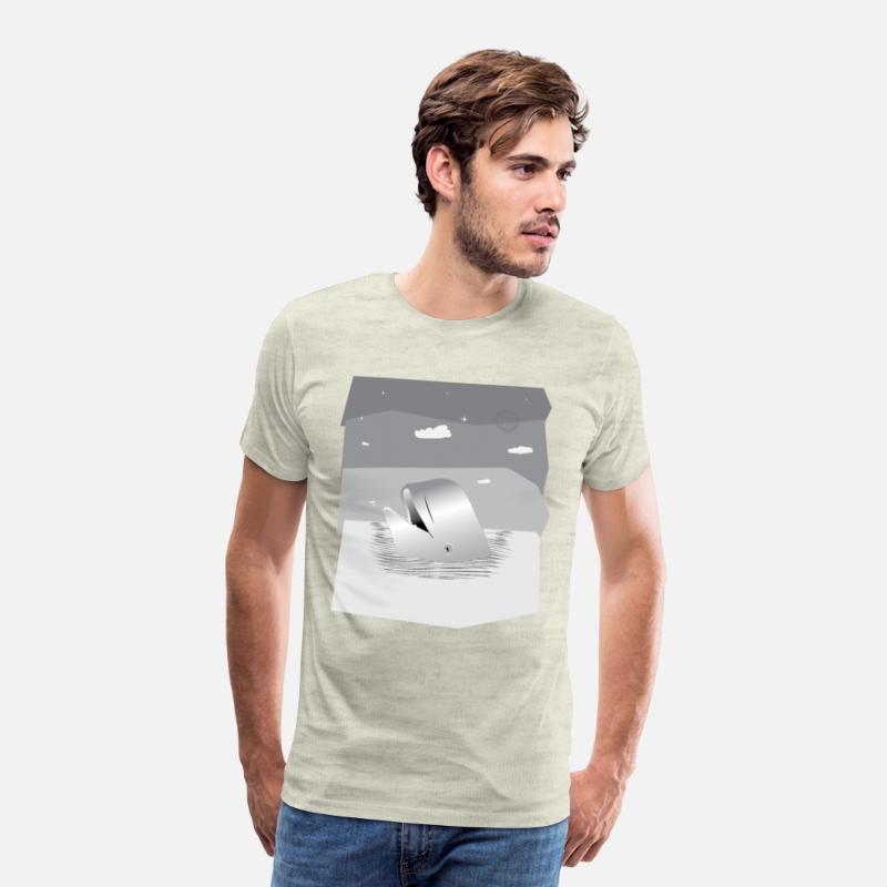A Widely Grinning Beluga Whale in a Funny Design