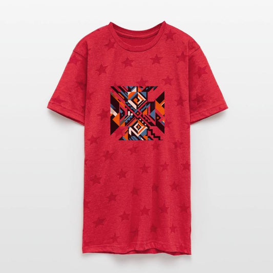Abstract Angular Star Tee