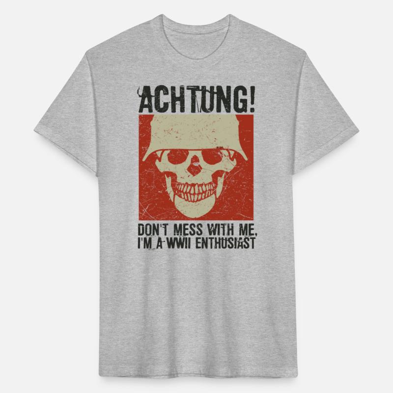 Achtung! (Danger) - I'm a WWII enthusiast
