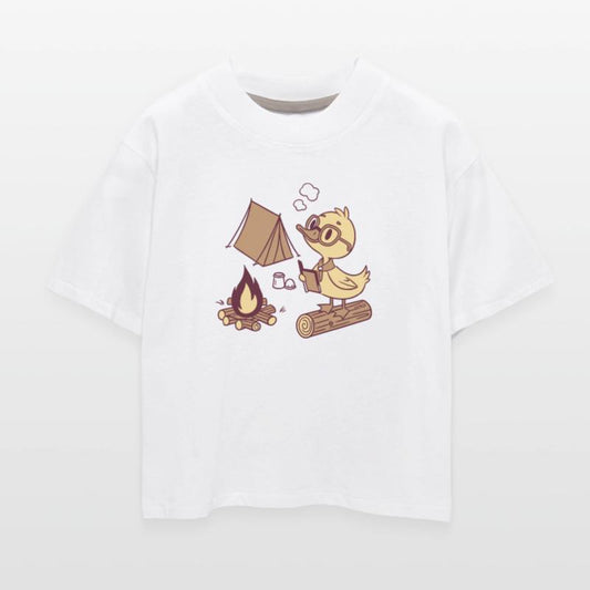 Adventurous Duck Camping Scene