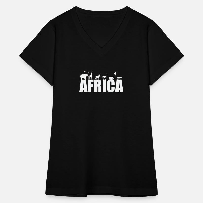 Africa Animals Elephant Giraffe Safari Continent