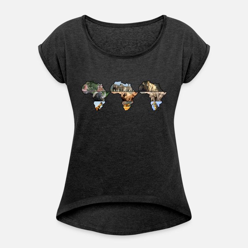 Africa Wildlife Continent Collage Trio