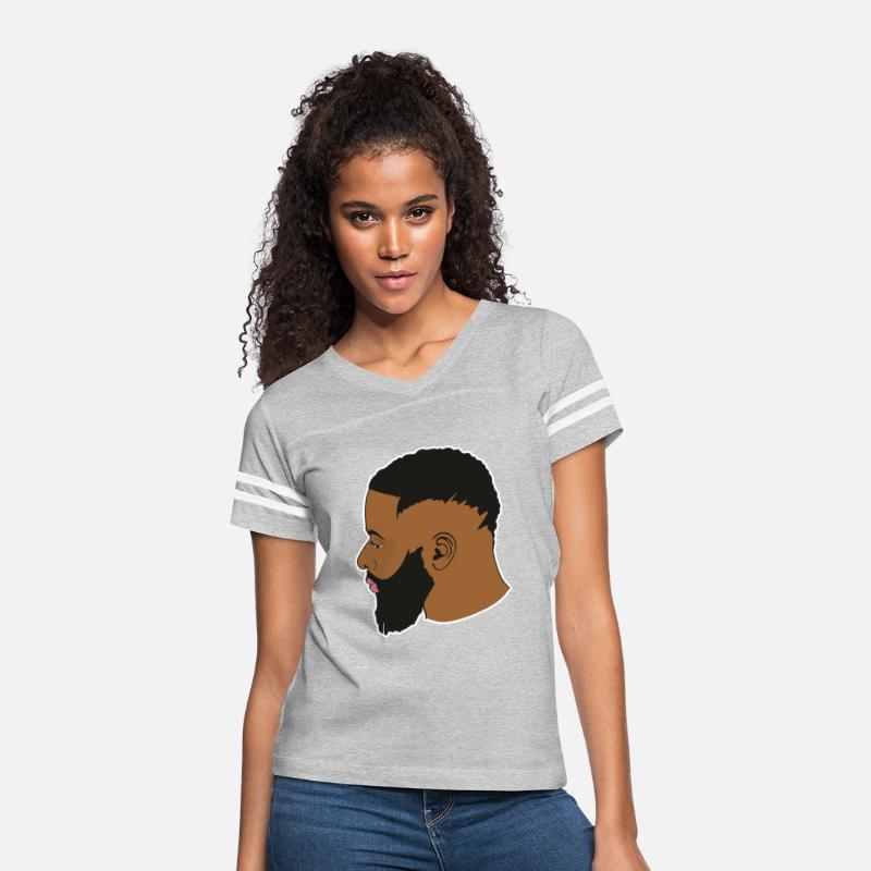 Afro Man with long beard