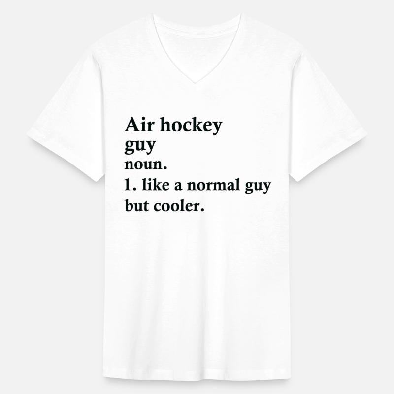 Air Hockey Guy Funny Sport Definition