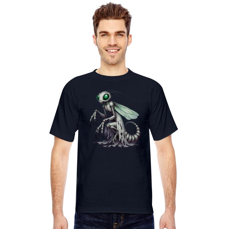 Alien Mantis Creature – Creepy Insectoid Horror