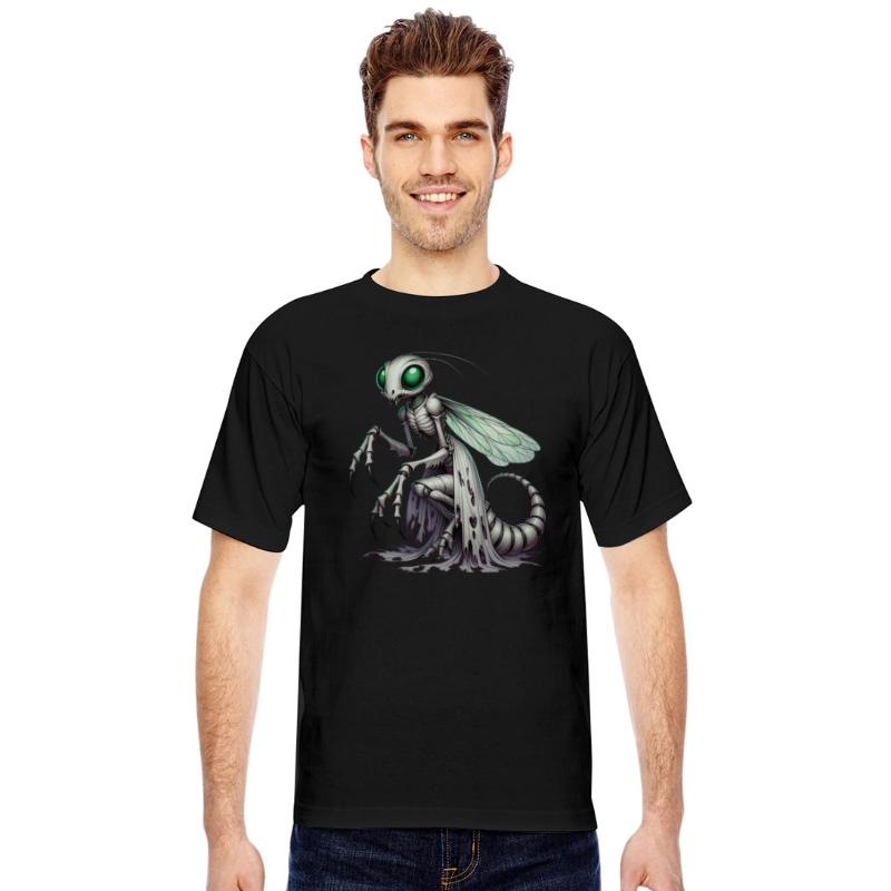 Alien Mantis Creature – Creepy Insectoid Horror