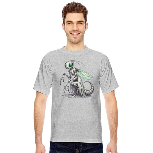 Alien Mantis Creature – Creepy Insectoid Horror