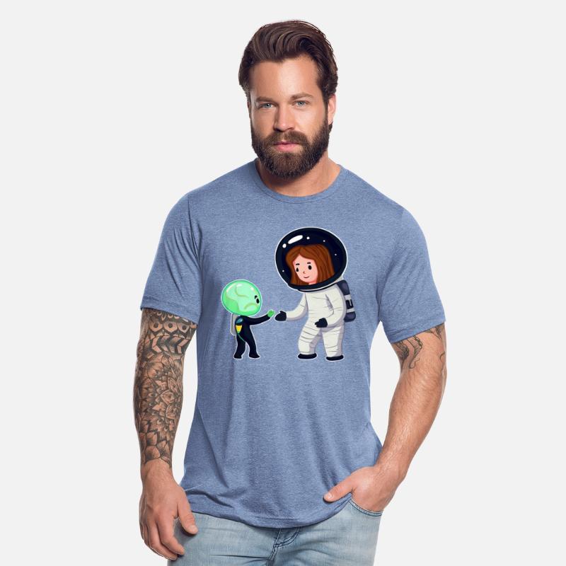 Alien space greeting