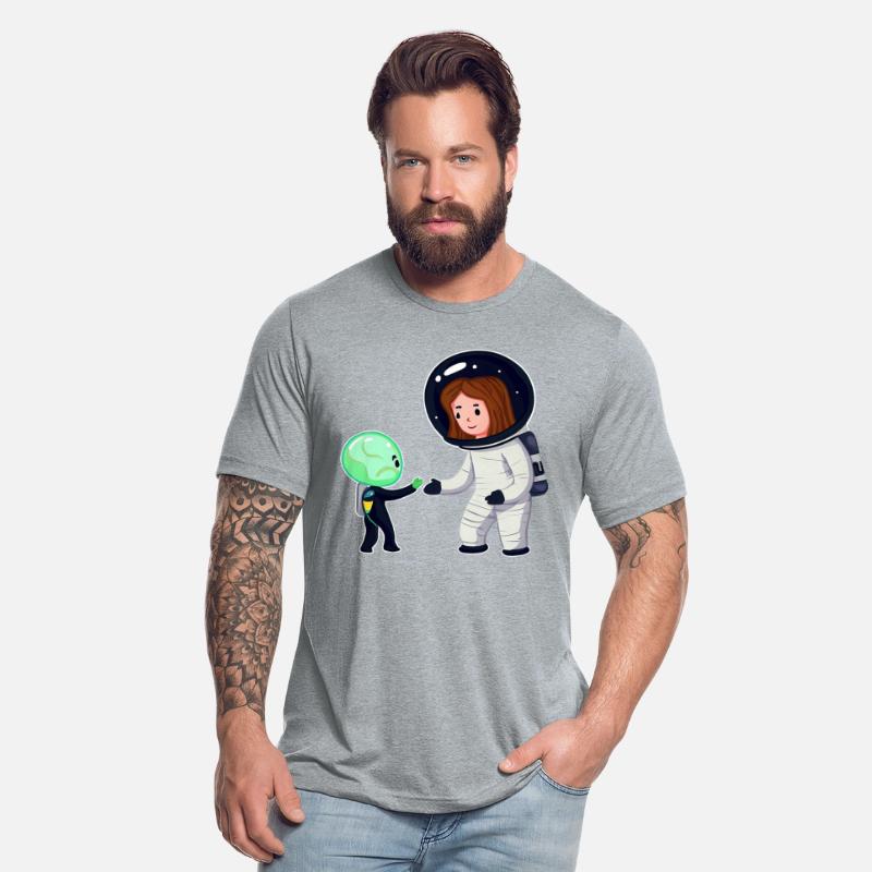 Alien space greeting