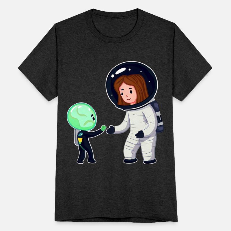 Alien space greeting