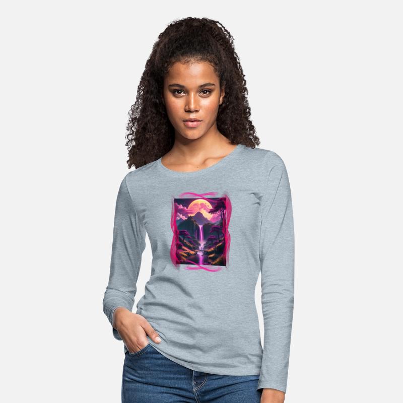 Alien world nature scene