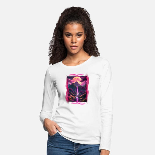 Alien world nature scene