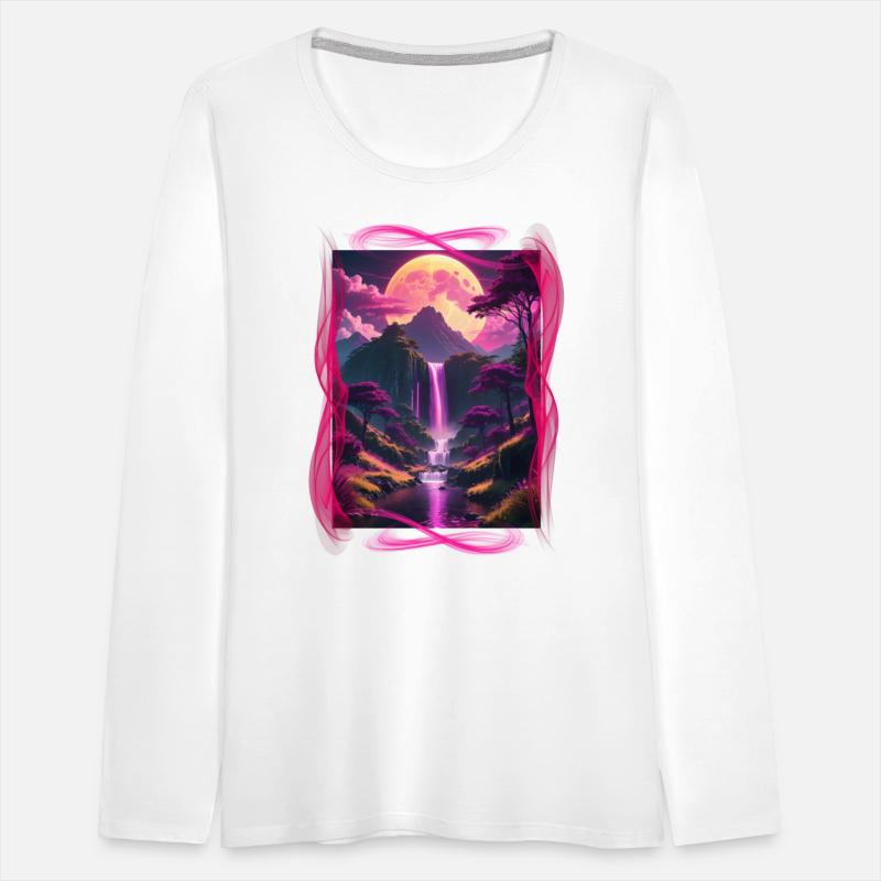 Alien world nature scene