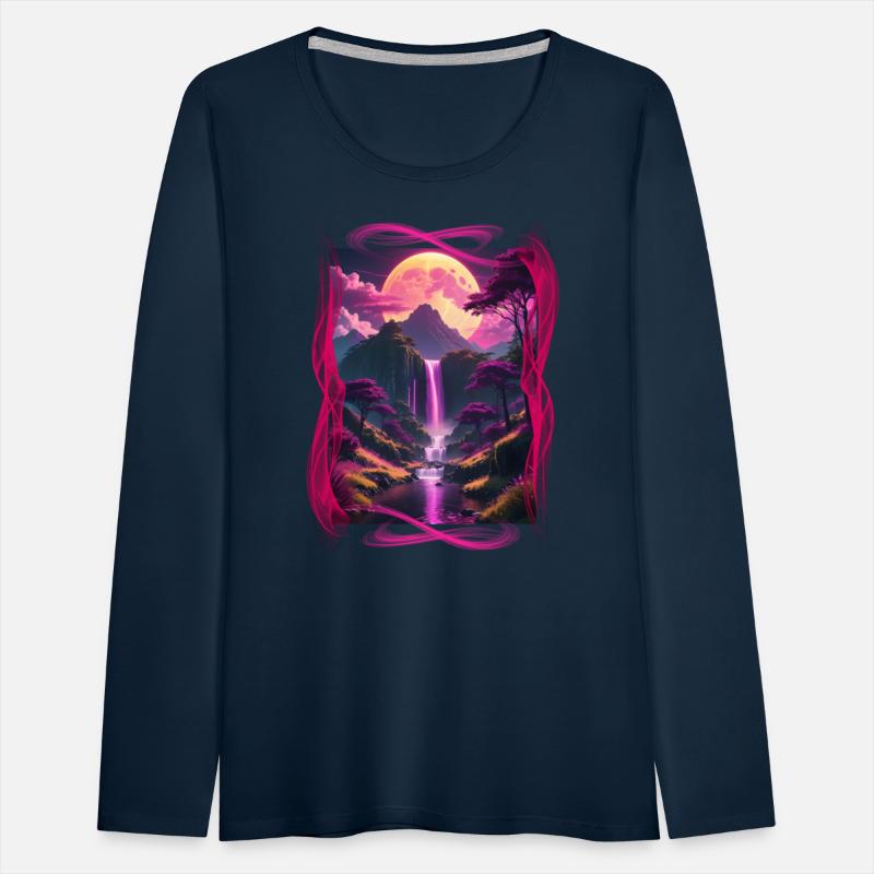 Alien world nature scene