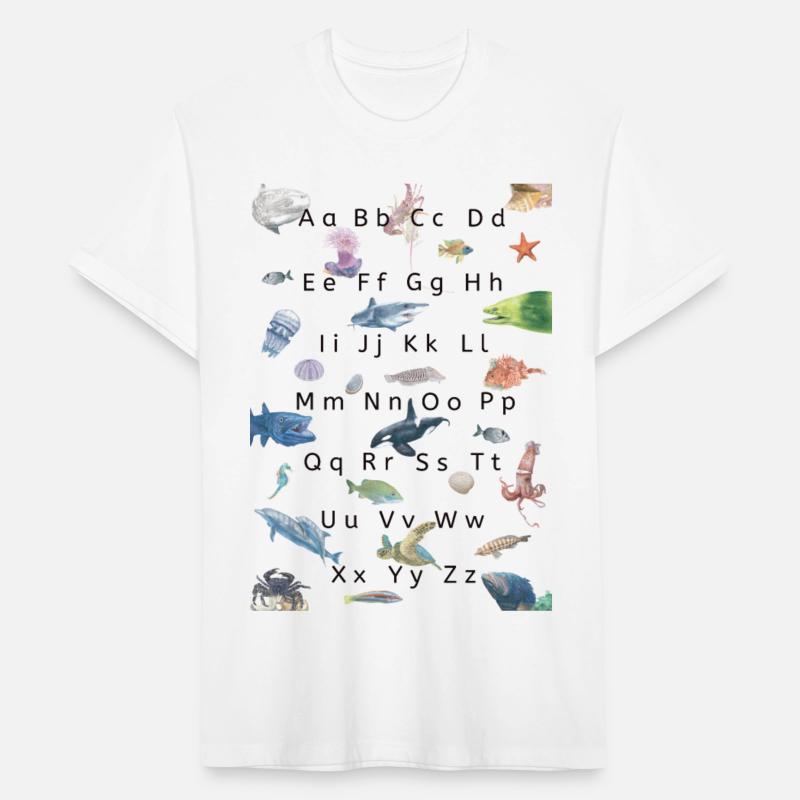 Alphabet Marine Fauna.