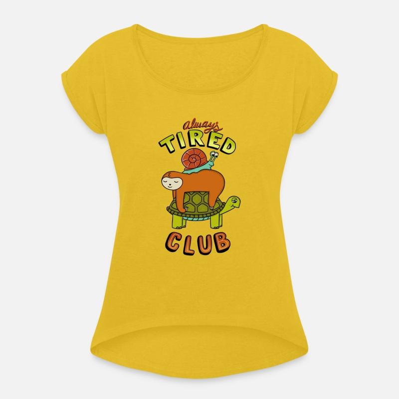 Always tired club yellow