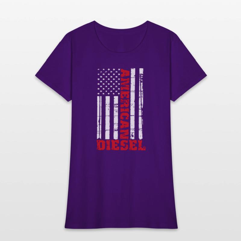 American Diesel Flag Truck Turbo Brothers