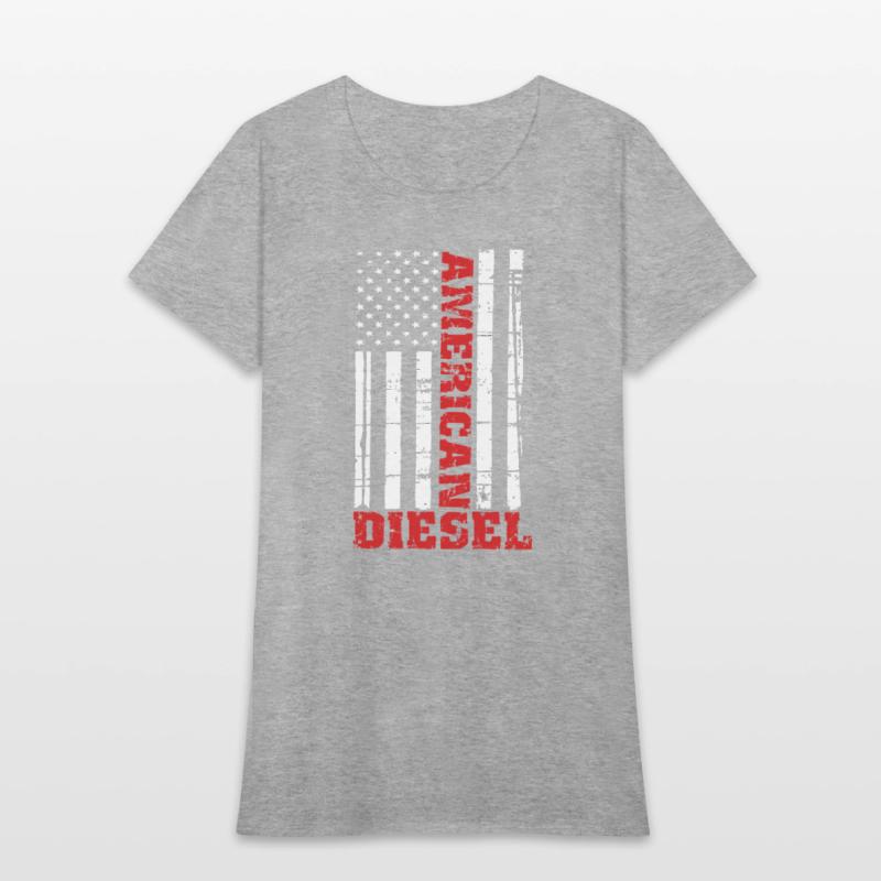 American Diesel Flag Truck Turbo Brothers