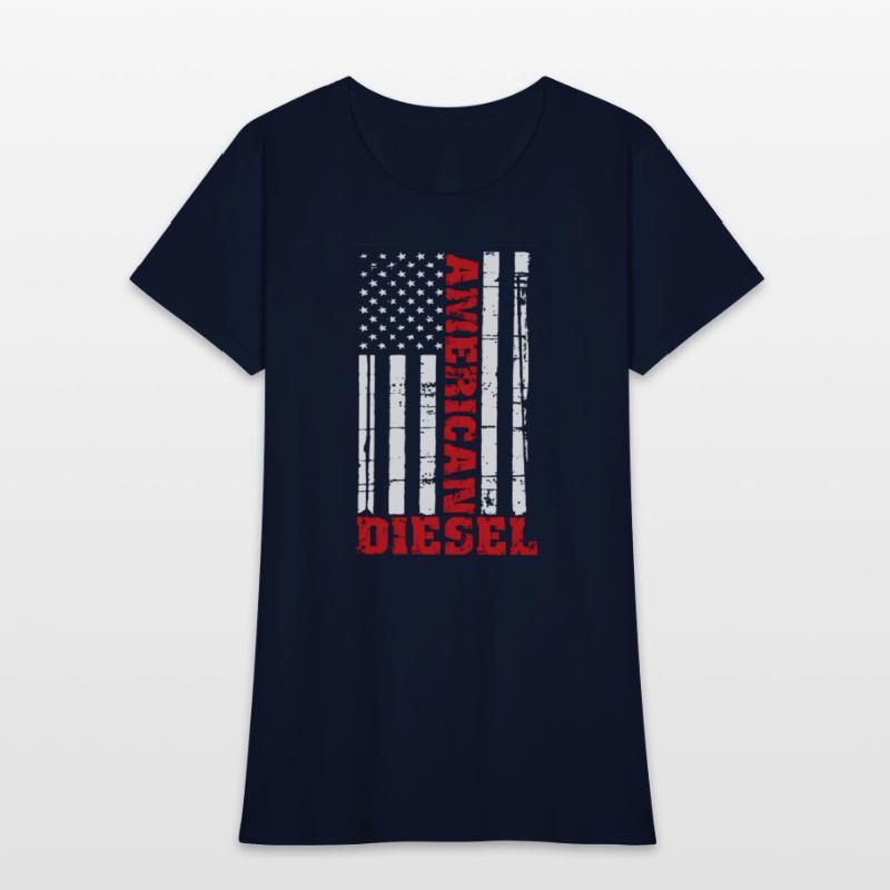 American Diesel Flag Truck Turbo Brothers