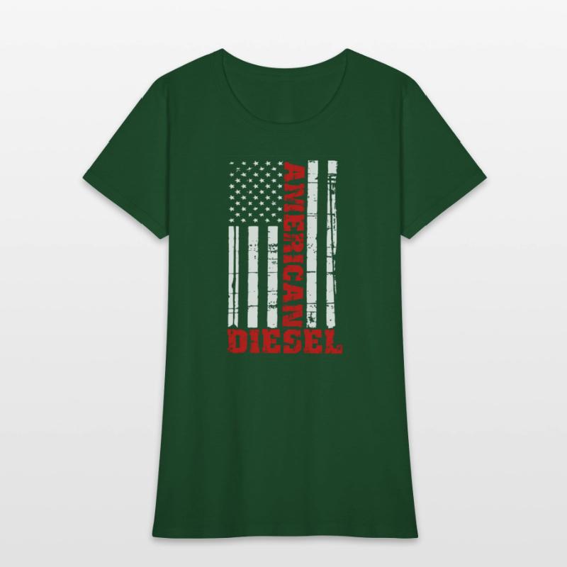 American Diesel Flag Truck Turbo Brothers