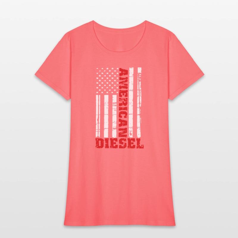 American Diesel Flag Truck Turbo Brothers