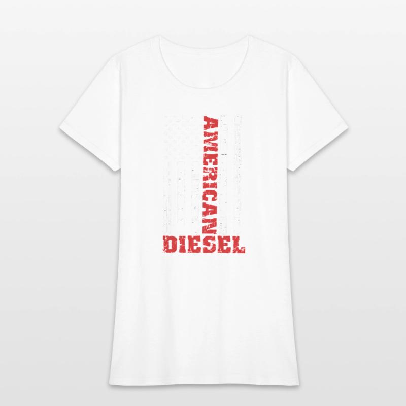 American Diesel Flag Truck Turbo Brothers