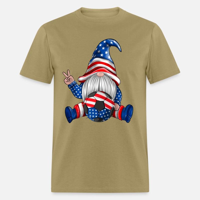 American Patriotic Soccer Gnomes USA 4th Of July