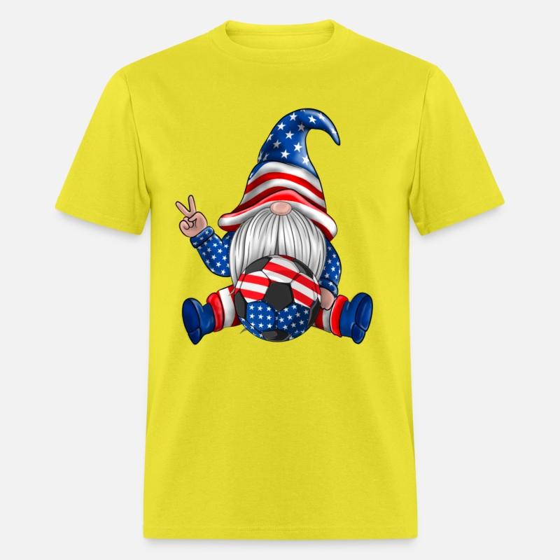 American Patriotic Soccer Gnomes USA 4th Of July