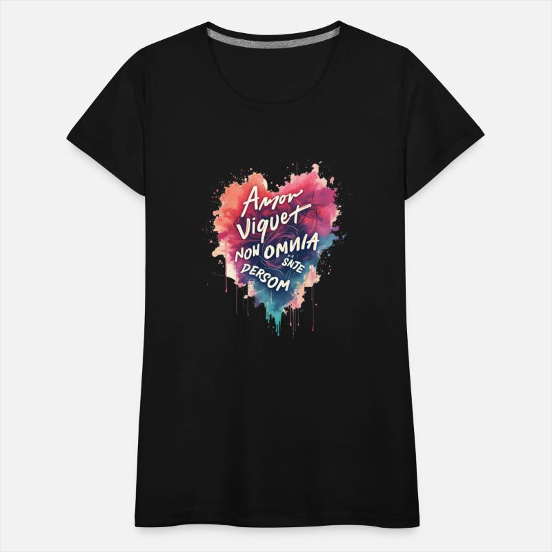 Amor Viquet Non Omnia Persom Unique Latin Gift