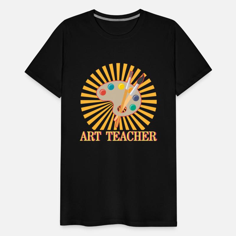 Art Shirt, Artist Palette Brushes Lover, Art