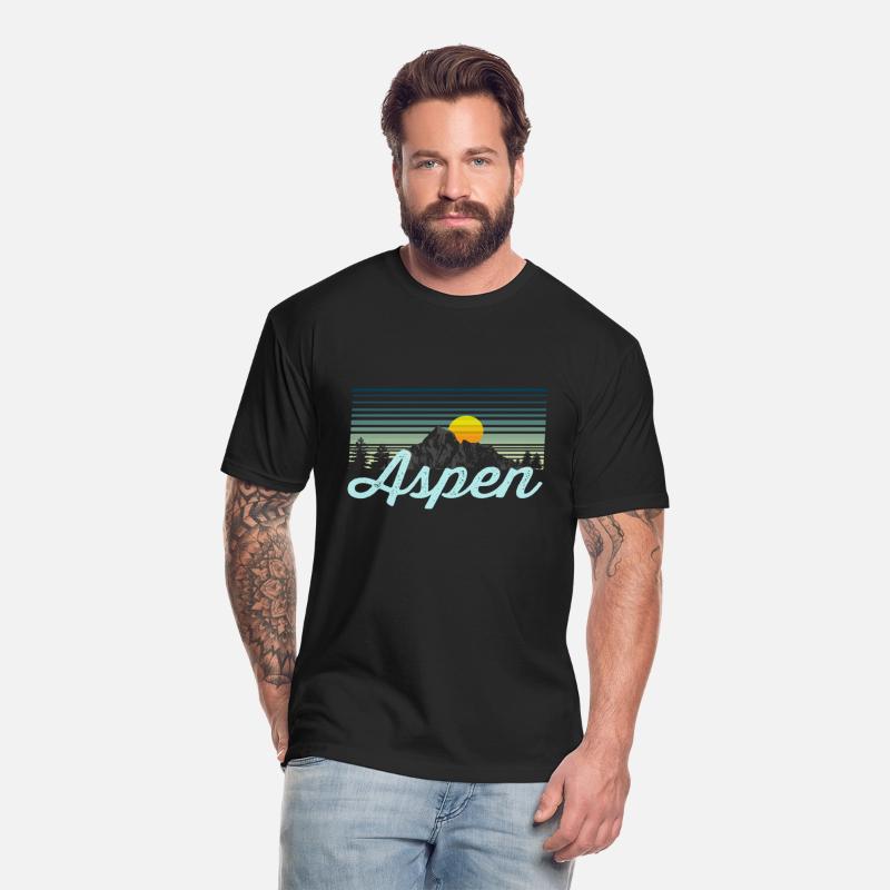 Aspen Retro Colorado Ski Tee