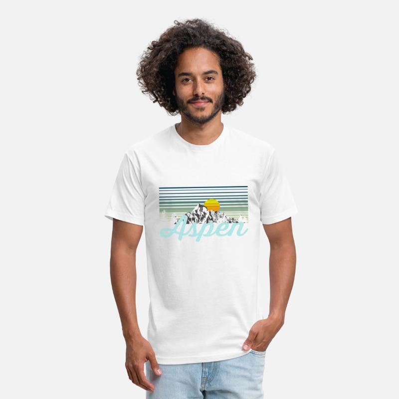 Aspen Retro Colorado Ski Tee