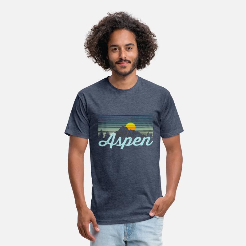 Aspen Retro Colorado Ski Tee
