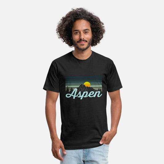 Aspen Retro Colorado Ski Tee