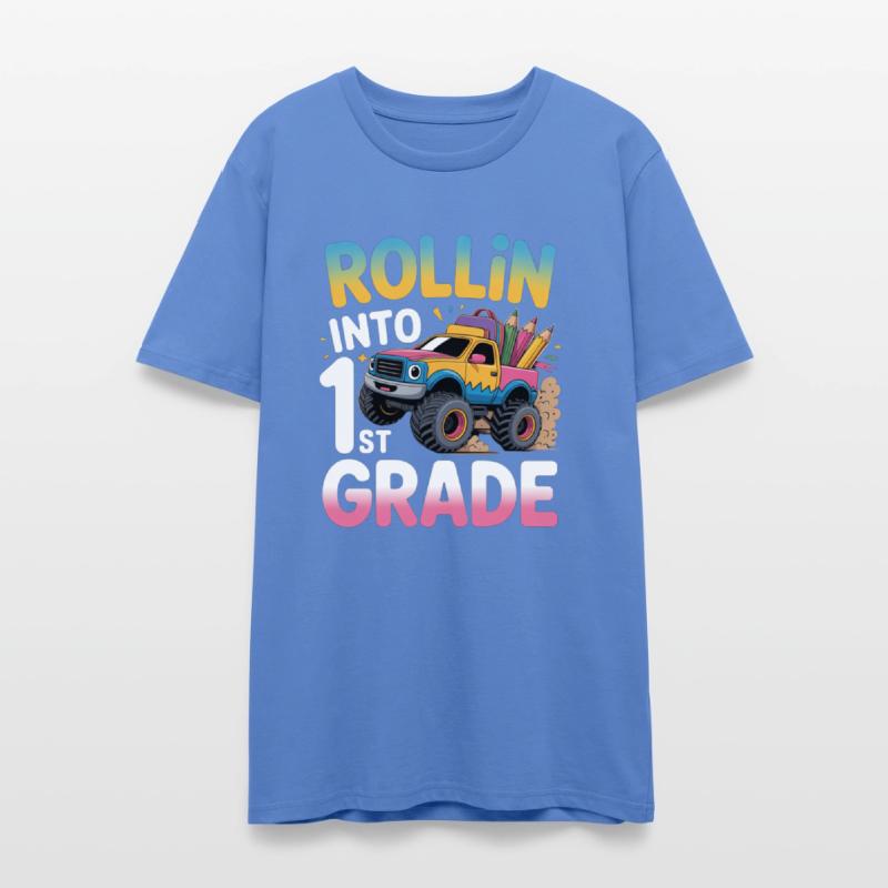 Back To School Rollin' Into 1st Grade With Truck