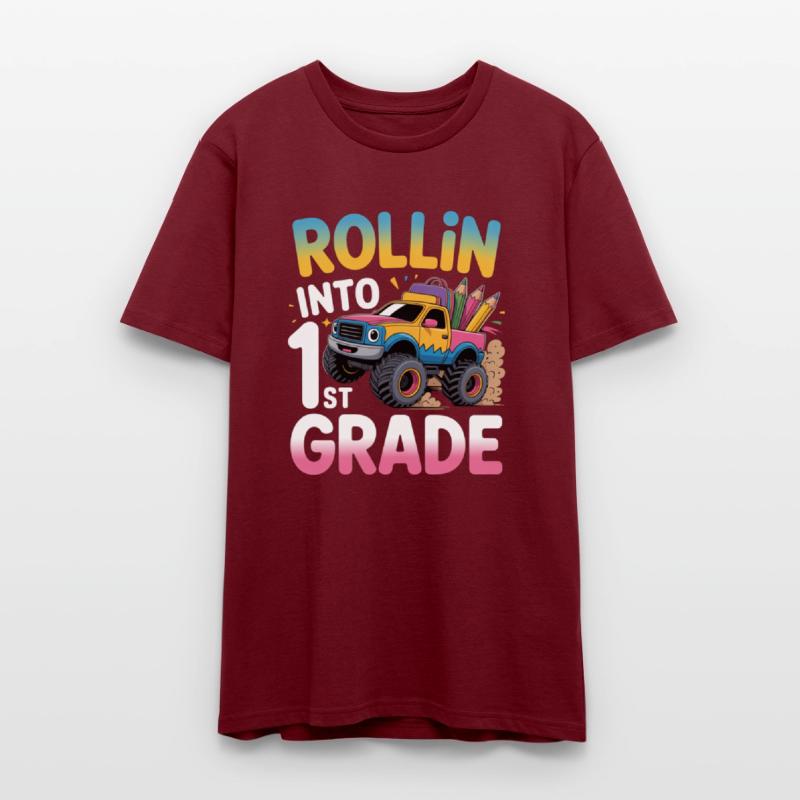 Back To School Rollin' Into 1st Grade With Truck