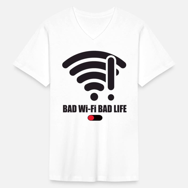 Bad Wi-Fi Bad Life WLAN Saying Internet Signal