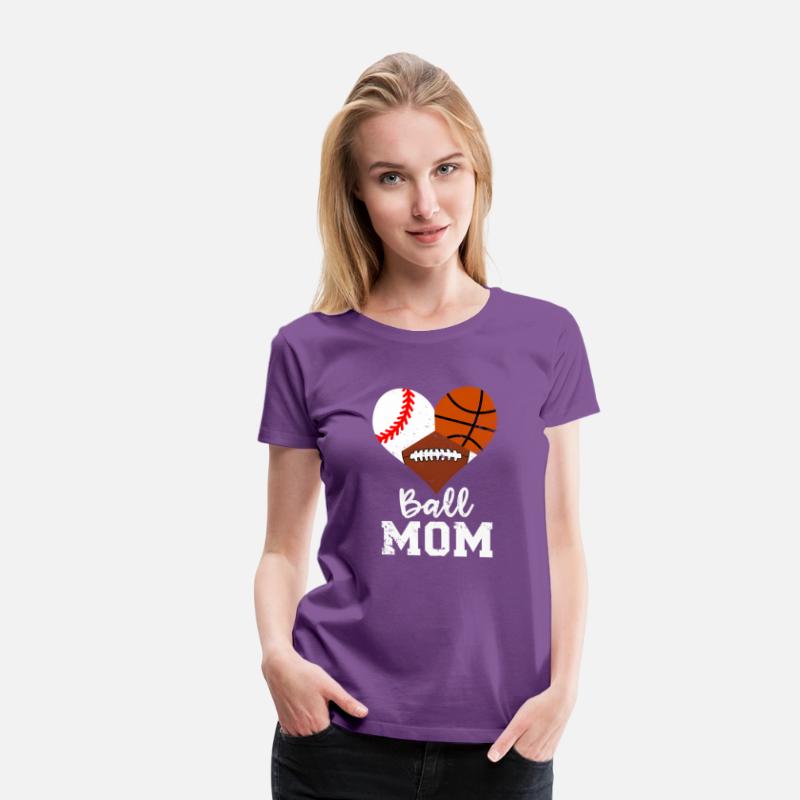 Ball Mom Baseball Football Baetball Mom