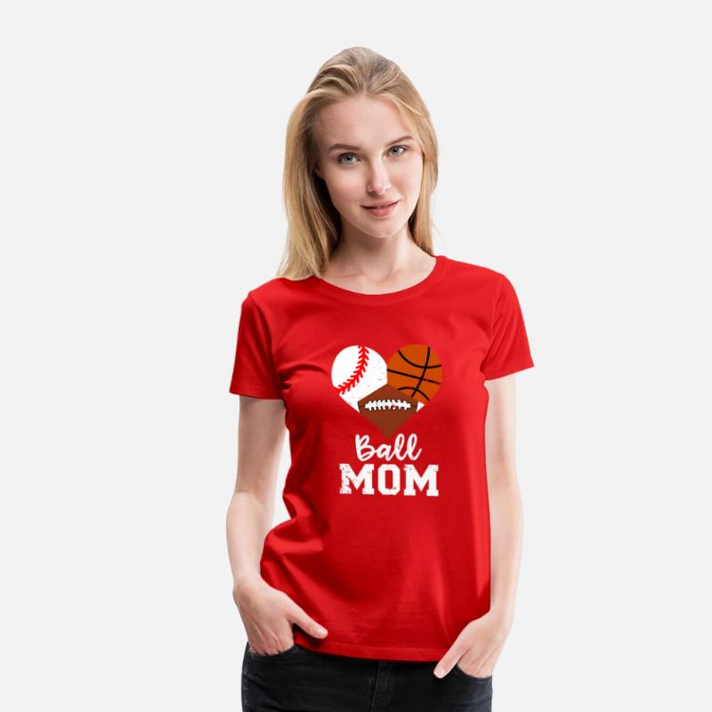 Ball Mom Baseball Football Baetball Mom