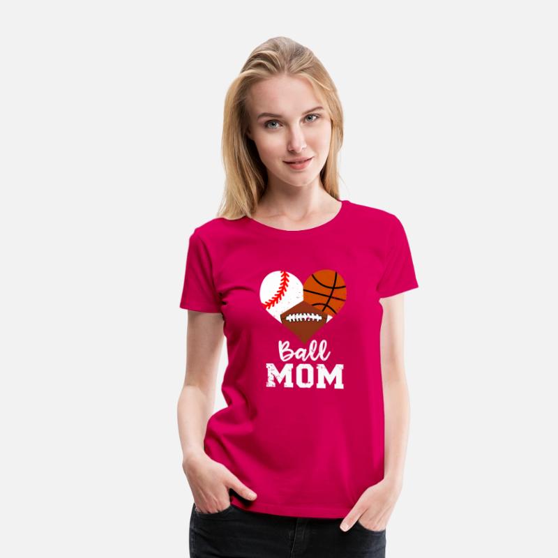 Ball Mom Baseball Football Baetball Mom