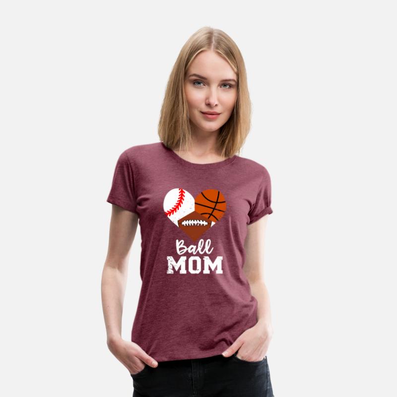 Ball Mom Baseball Football Baetball Mom