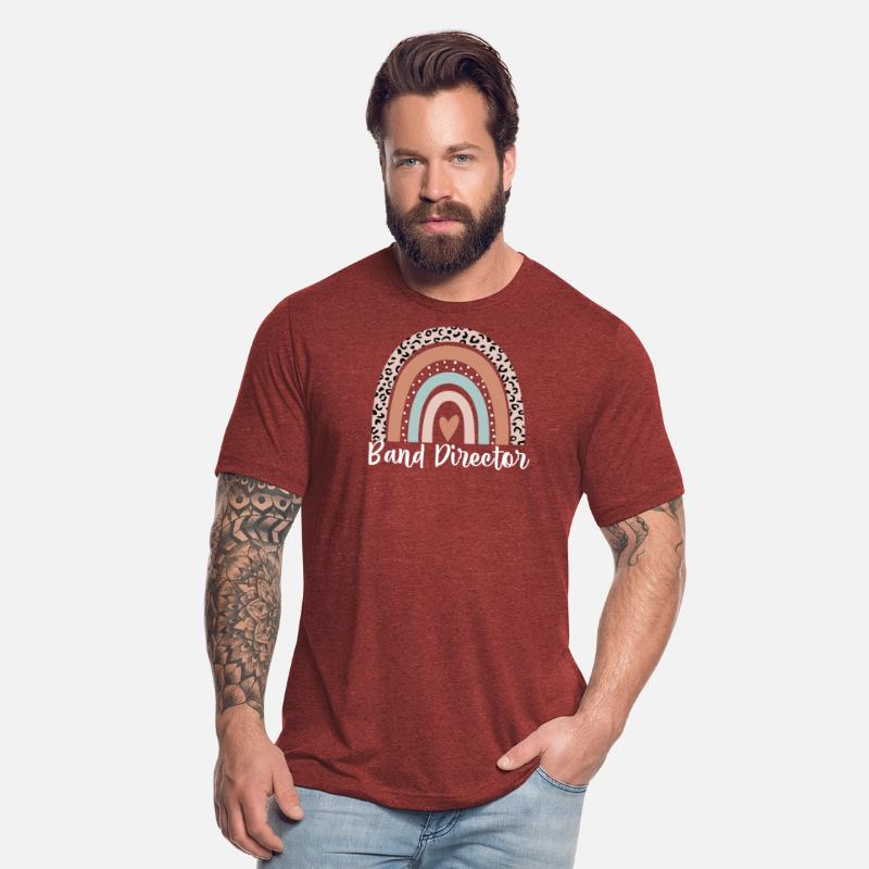 Band Director Rainbow Leopard Funny Band Director