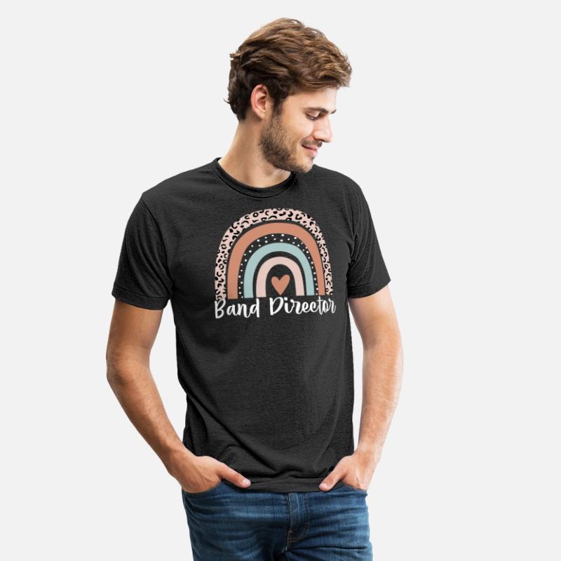 Band Director Rainbow Leopard Funny Band Director