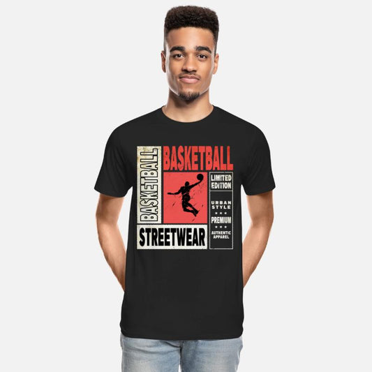 Basketball Player Sports Dunking Vintage Retro