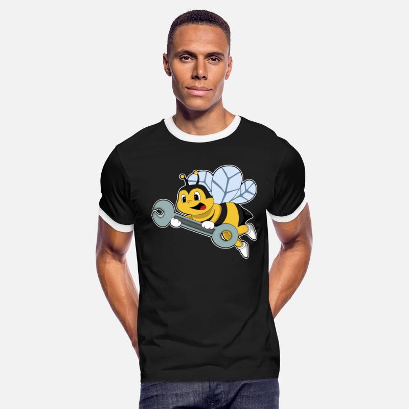 Bee As Mechanic With Wrench