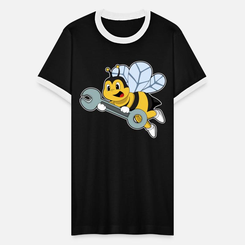 Bee As Mechanic With Wrench