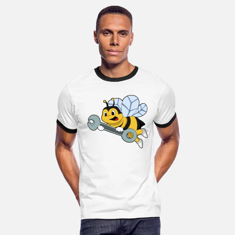 Bee As Mechanic With Wrench