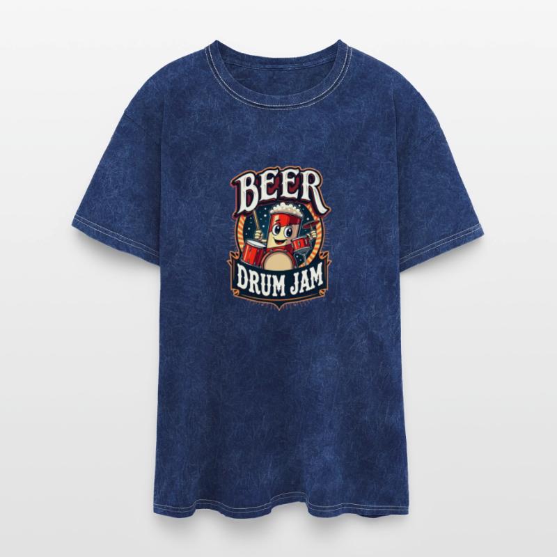 Beer Drum Jam: Beer-Themed Humor with Queen Beer